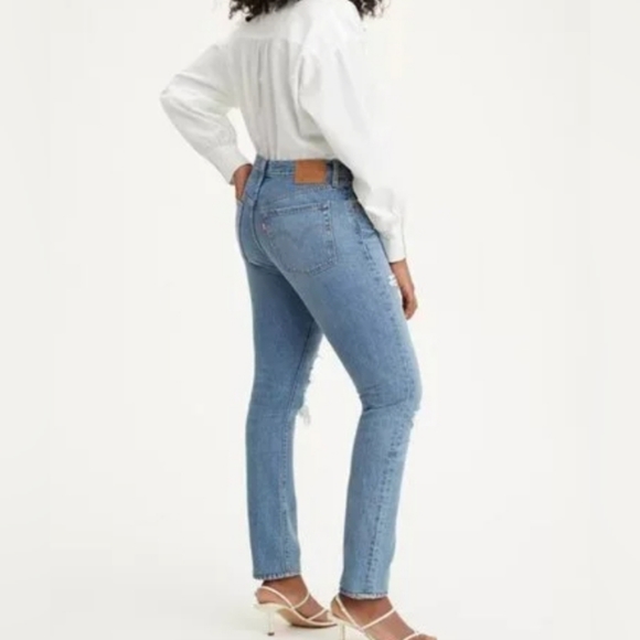 Levi's Denim - Levis 501 Unisex Jeans, Butterfly Fly